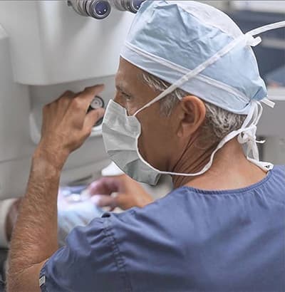 Dr. Davidorf in surgery