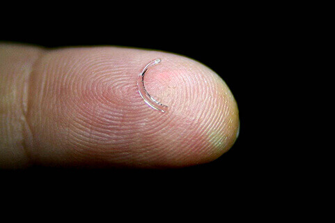 Macro of Cornea Intac ring